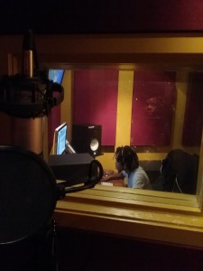 In vocal booth Swif Production                                     